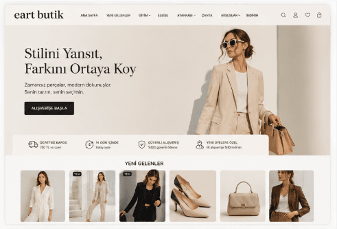 Moda Butik önizleme